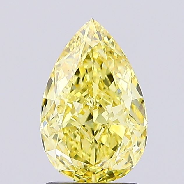 2.08ct Pear  VVS2 Lab Created Diamond