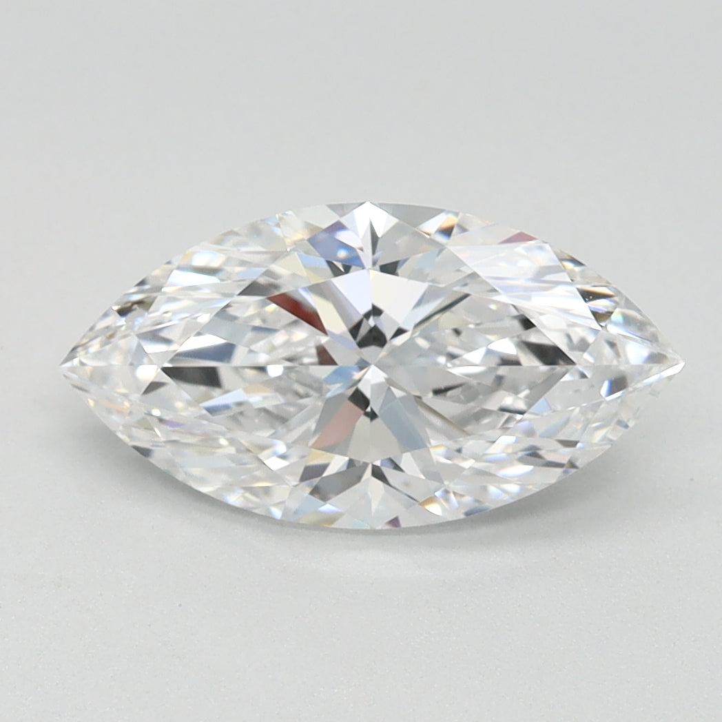 1.29ct Marquise D IF Lab Created Diamond