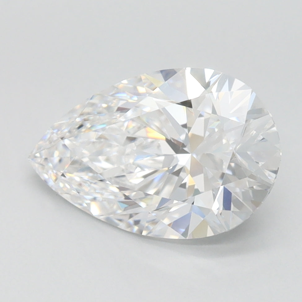 1.63ct Pear D VVS1 Lab Created Diamond