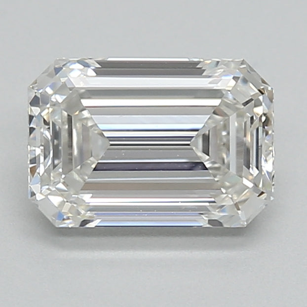 0.93ct Emerald F VVS1 Lab Created Diamond