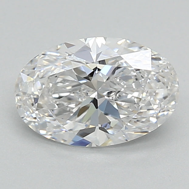 0.99ct Oval D VVS2 Lab Created Diamond