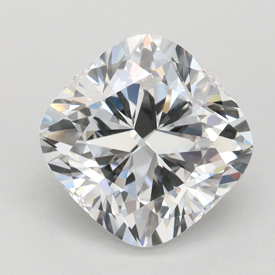 2.05ct Cushion D VVS1 Lab Created Diamond