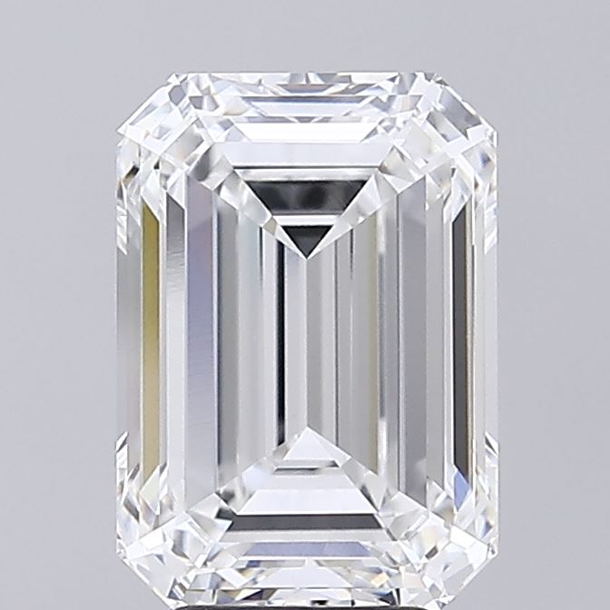 5.03ct Emerald E VVS2 Lab Created Diamond