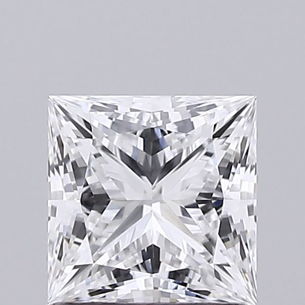 1.01ct Princess D IF Lab Created Diamond