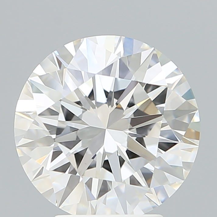 3.7ct Round F VVS2 Lab Created Diamond