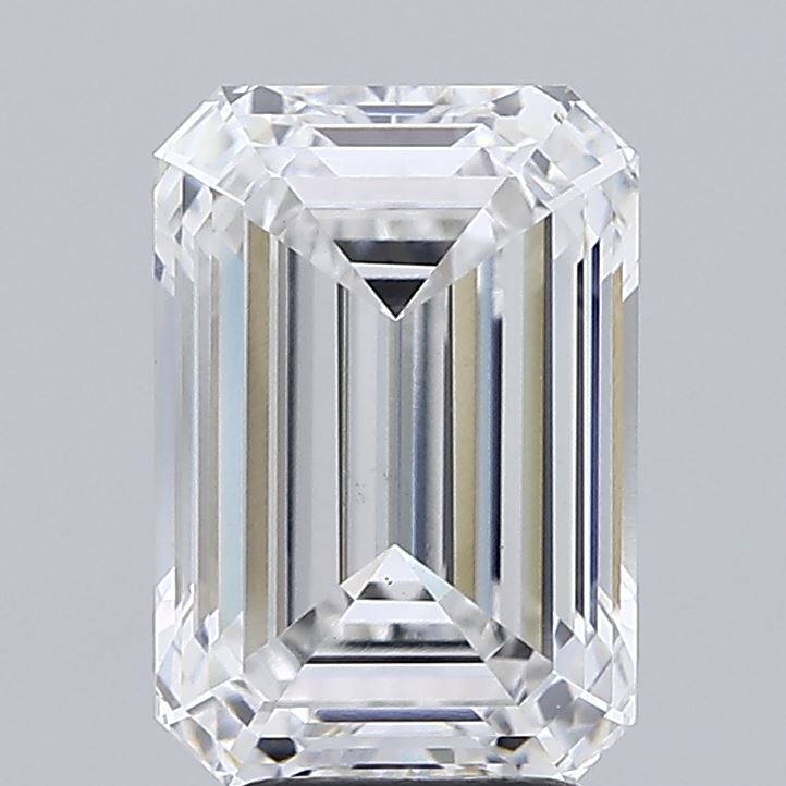 4.04ct Emerald F VS1 Lab Created Diamond