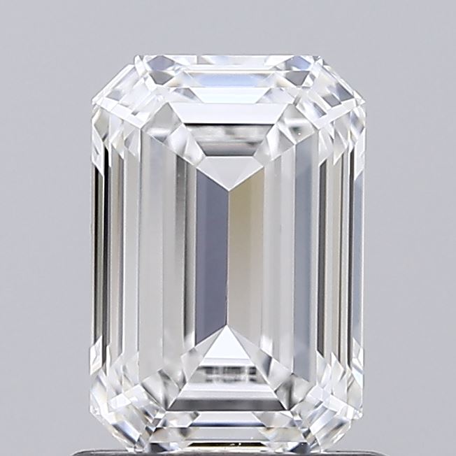 1.01ct Emerald D VVS1 Lab Created Diamond