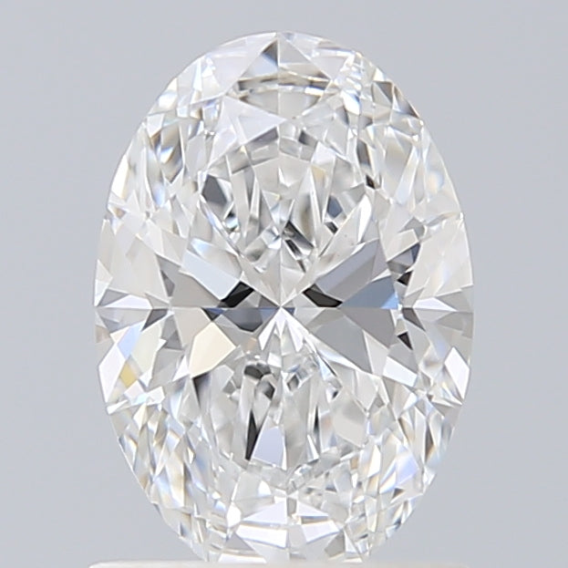 1.16ct Oval D VVS2 Lab Created Diamond