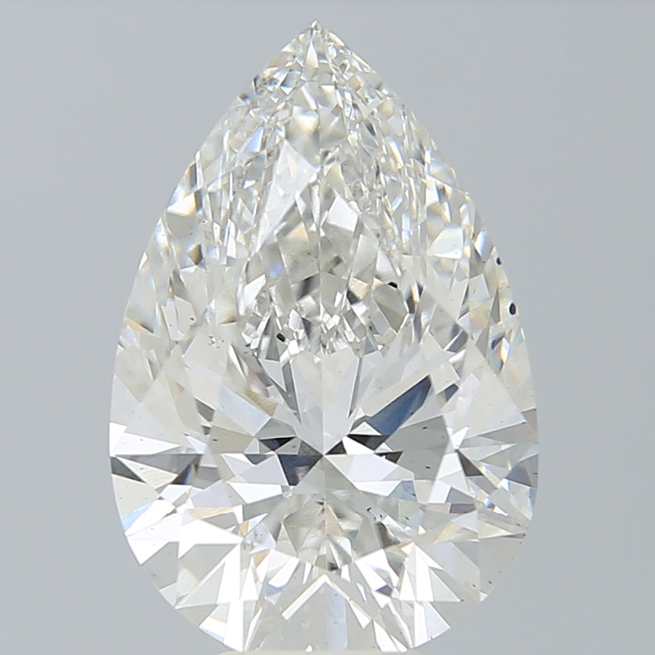 7.01ct Pear G VS2 Lab Created Diamond