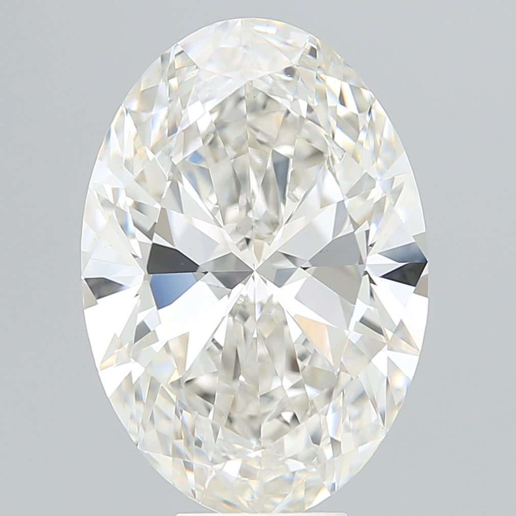 9.45ct Oval G VVS2 Lab Created Diamond