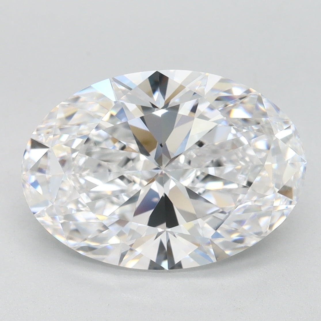 3.05ct Oval D IF Lab Created Diamond