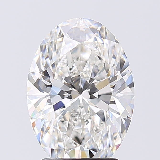 3.02ct Oval E VS1 Lab Created Diamond