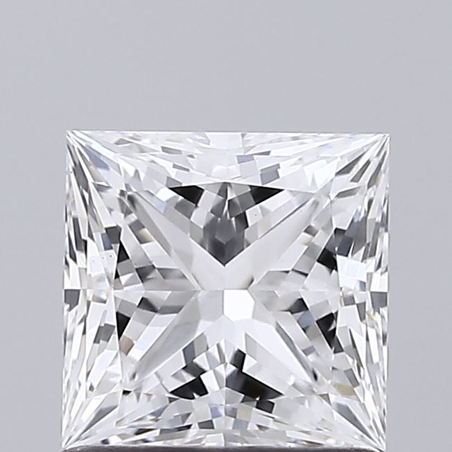 1.02ct Princess D VVS2 Lab Created Diamond