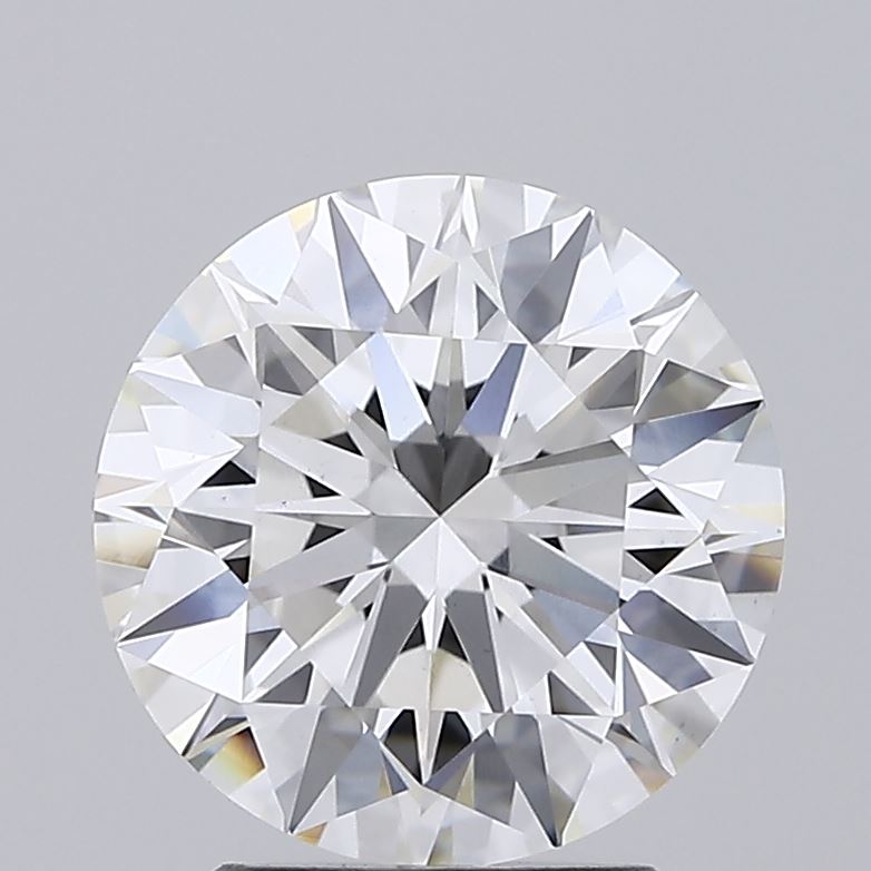 3.01ct Round F VVS2 Lab Created Diamond