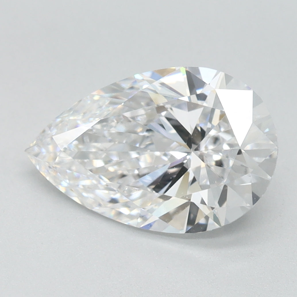 1.75ct Pear D VVS1 Lab Created Diamond