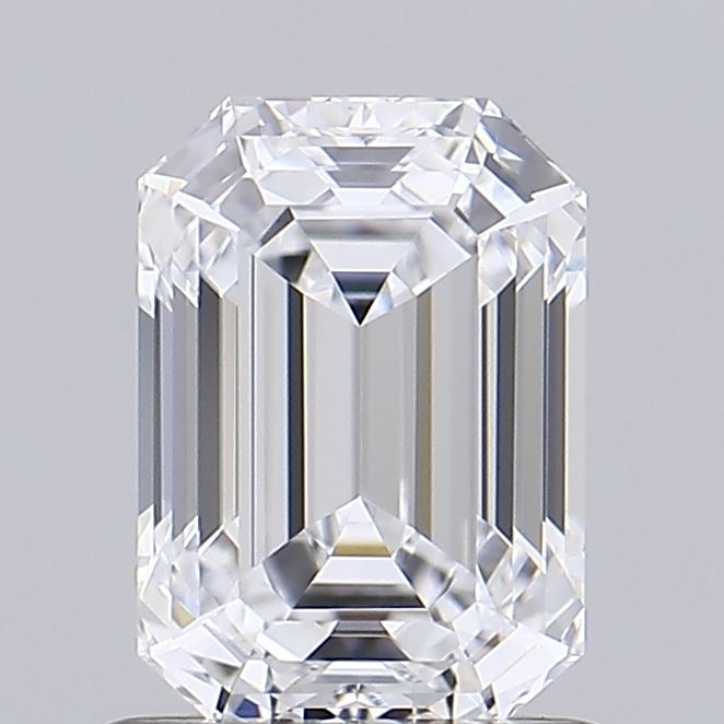 1.01ct Emerald D IF Lab Created Diamond