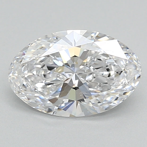 0.93ct Oval D VVS2 Lab Created Diamond