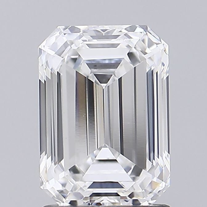 1.86ct Emerald D VVS2 Lab Created Diamond