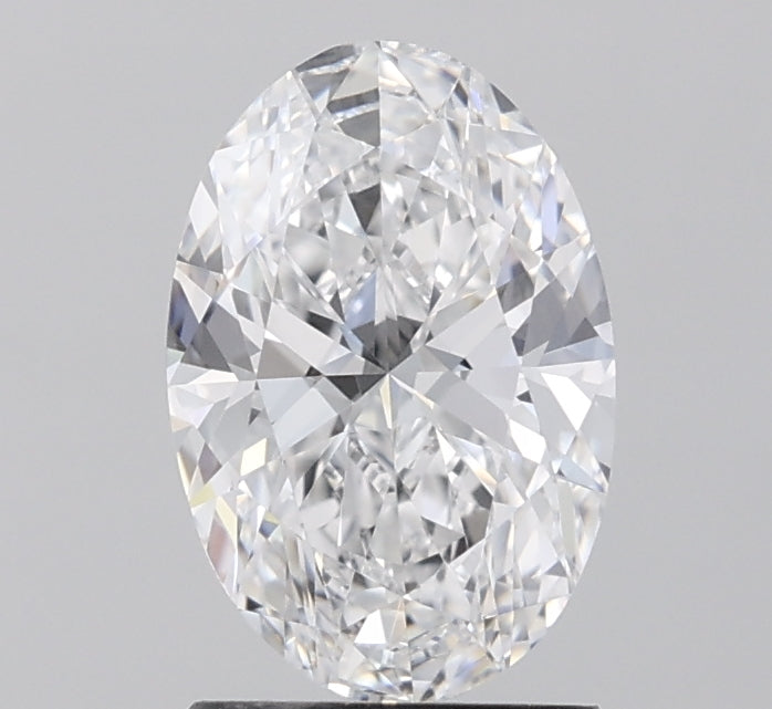 1.61ct Oval D VVS2 Lab Created Diamond