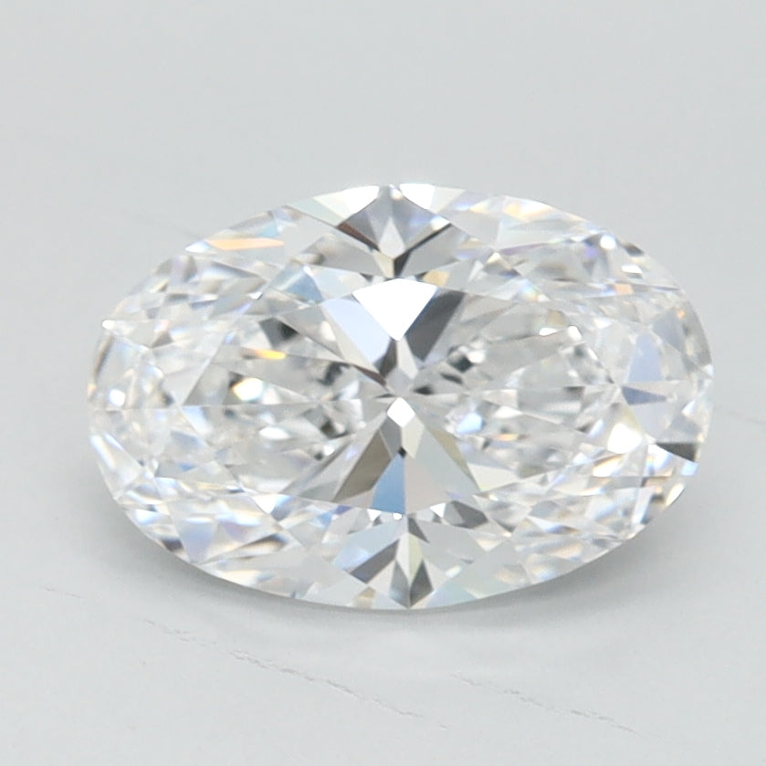 1ct Oval D VVS1 Lab Created Diamond
