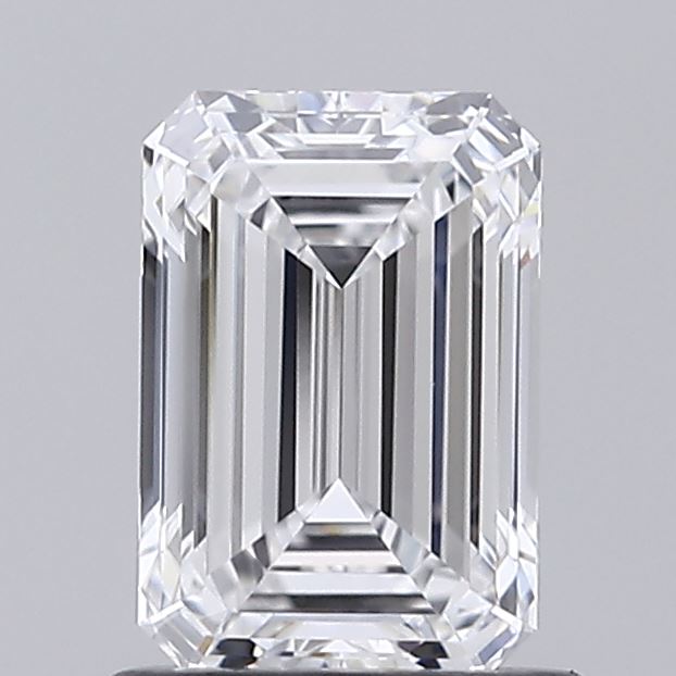 1.01ct Emerald D FL Lab Created Diamond