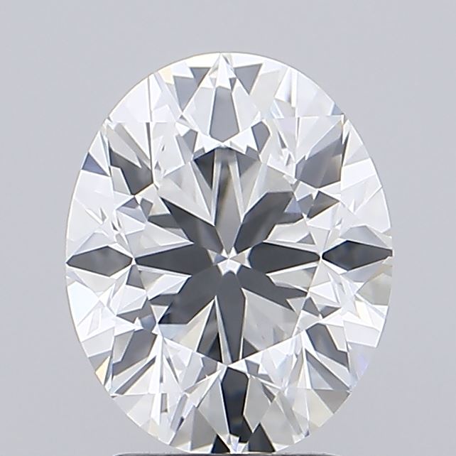 3.02ct Oval F VVS2 Lab Created Diamond