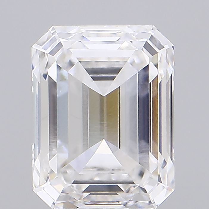 4.26ct Emerald E VVS1 Lab Created Diamond