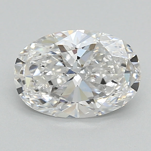 0.92ct Oval D VVS2 Lab Created Diamond