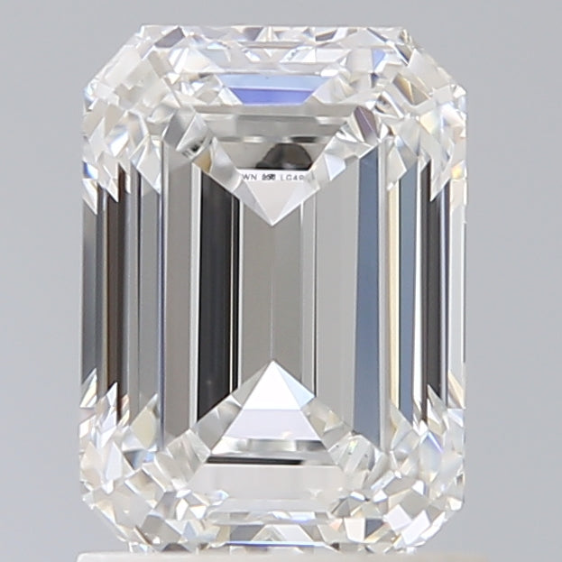 1.6ct Emerald E VVS2 Lab Created Diamond