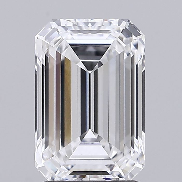2.09ct Emerald D VVS2 Lab Created Diamond