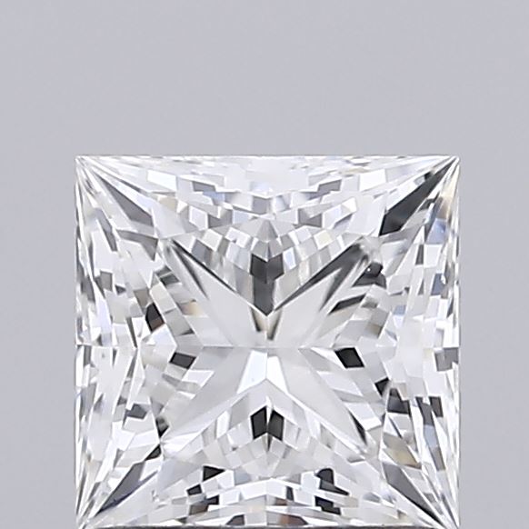 1.06ct Princess E VVS2 Lab Created Diamond