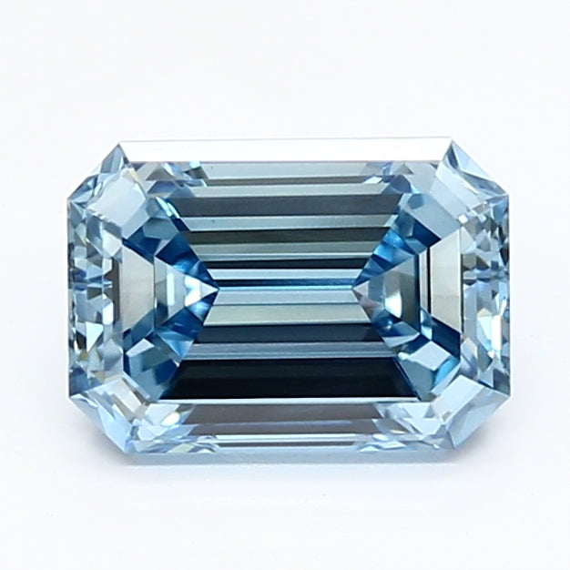 1.81ct Emerald   VS2 Lab Created Diamond