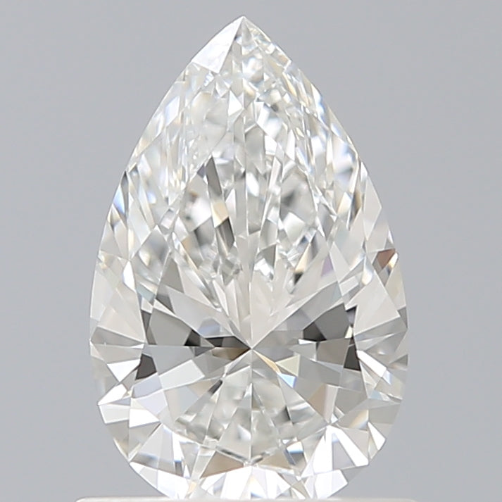 0.9ct Pear F VVS1 Lab Created Diamond