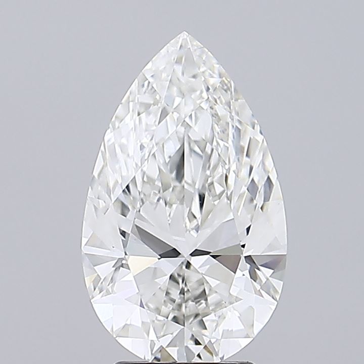 4.03ct Pear G VVS2 Lab Created Diamond