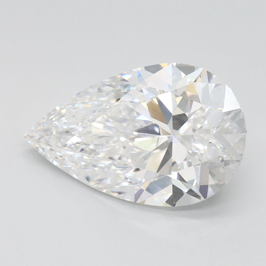 2.06ct Pear D IF Lab Created Diamond