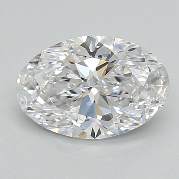 0.9ct Oval D VVS2 Lab Created Diamond