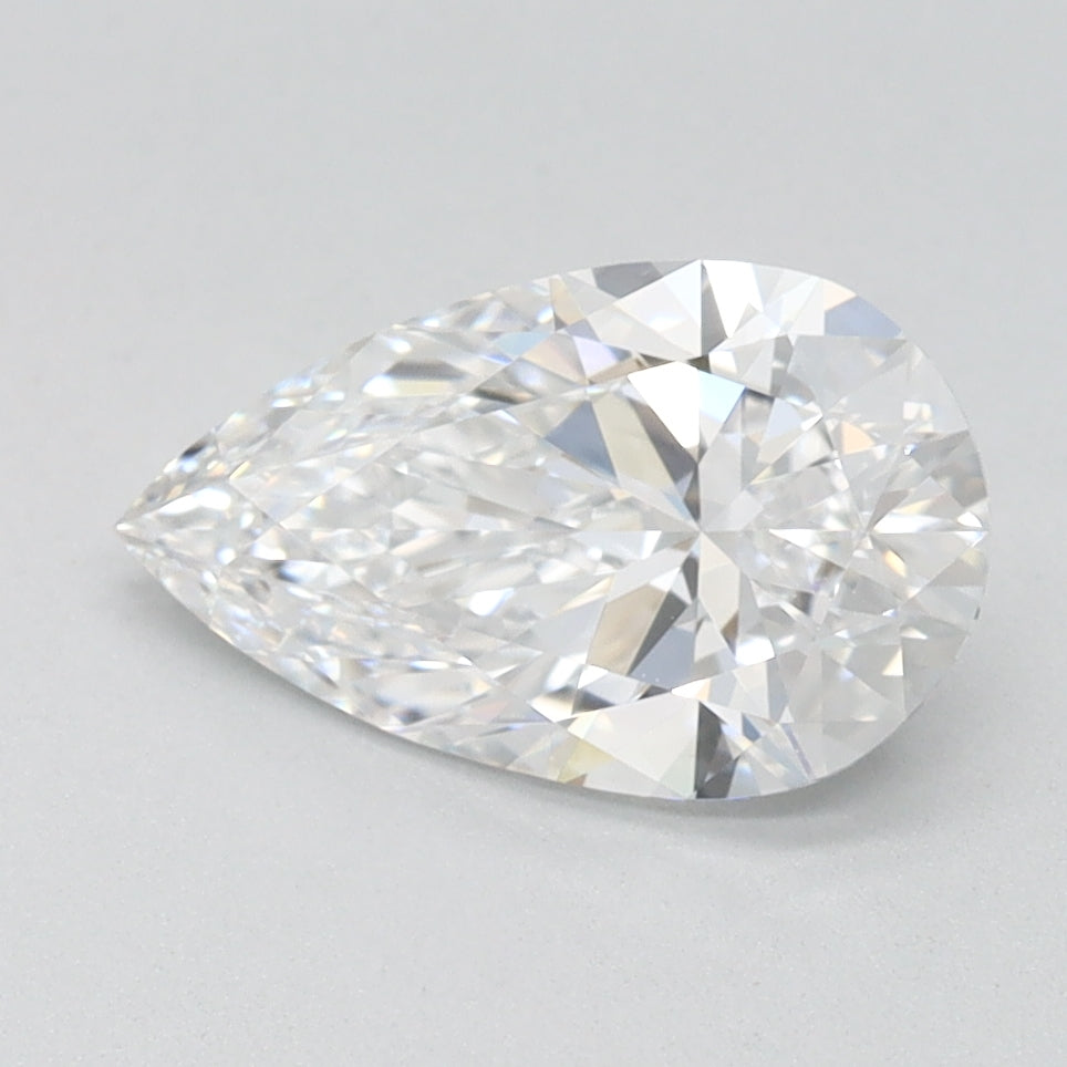 1.13ct Pear D VVS1 Lab Created Diamond