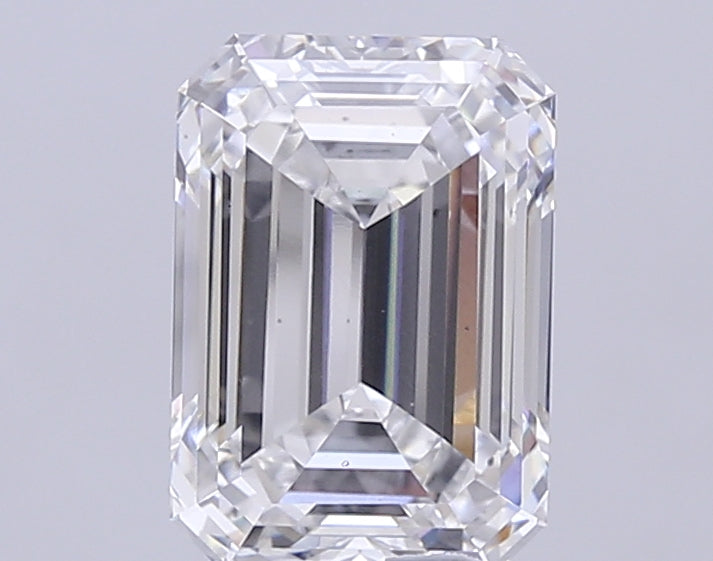 8.07ct Emerald E VS2 Lab Created Diamond