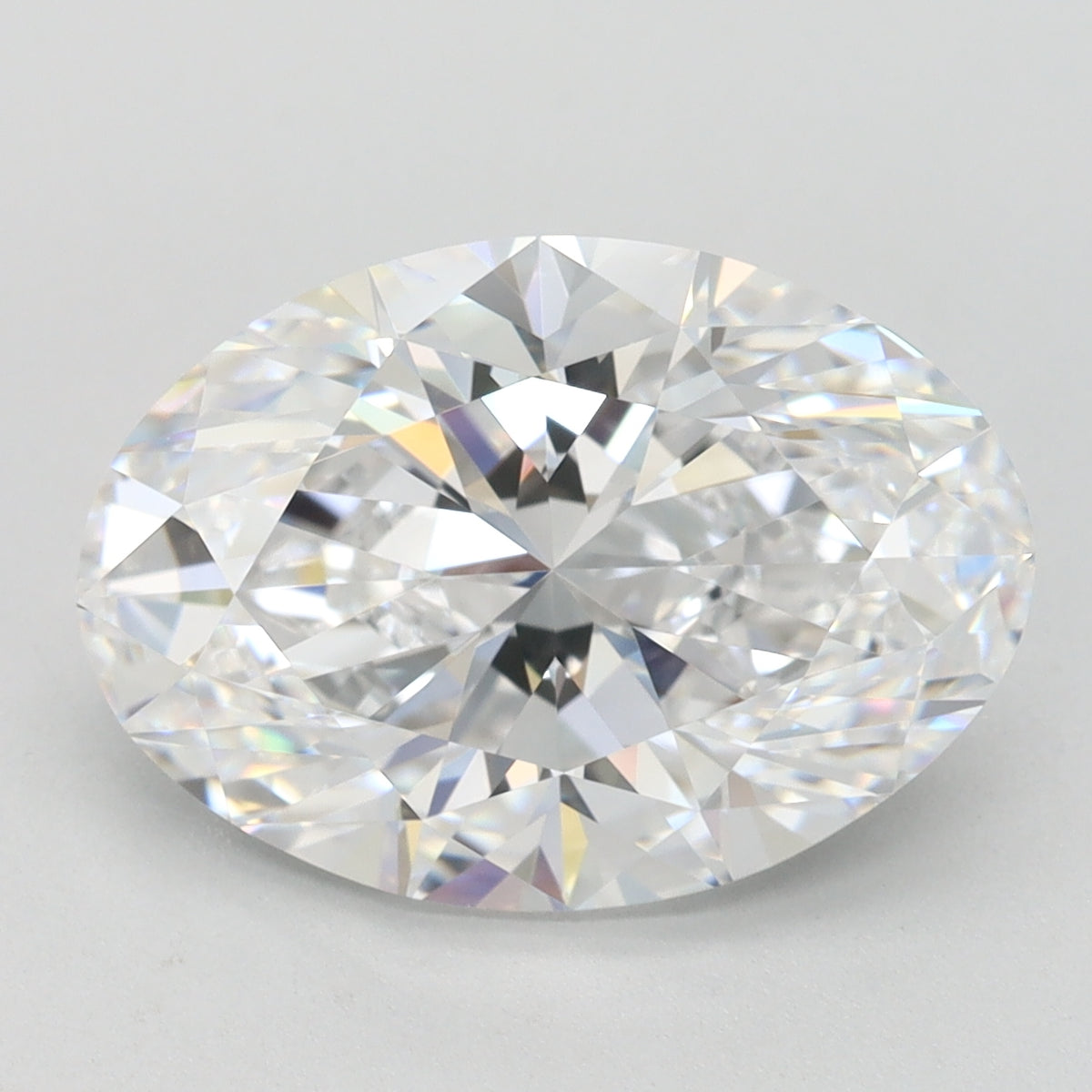 4.01ct Oval D IF Lab Created Diamond