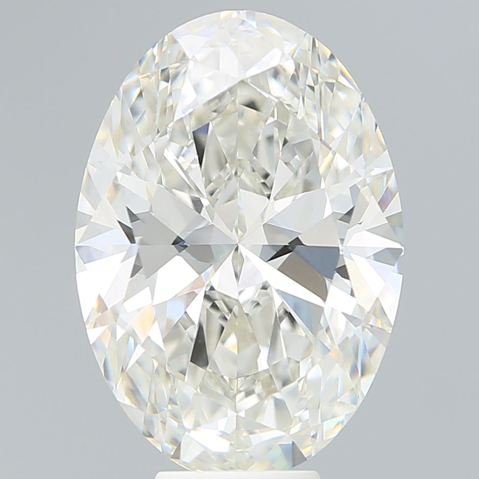 9.18ct Oval G VVS2 Lab Created Diamond