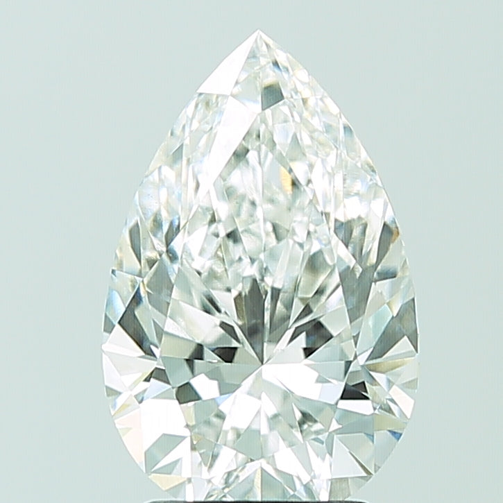 3.09ct Pear E VS1 Lab Created Diamond