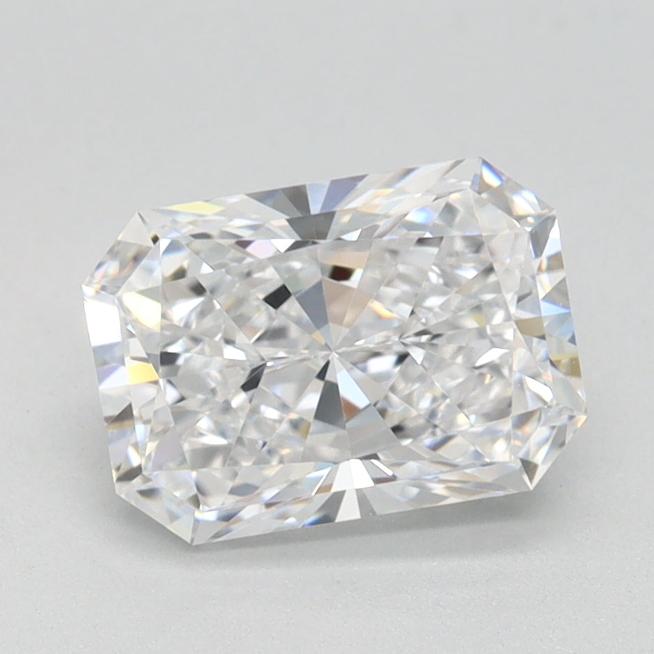 1.57ct Radiant D VVS1 Lab Created Diamond