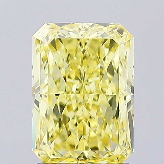 1.57ct Radiant  VVS2 Lab Created Diamond