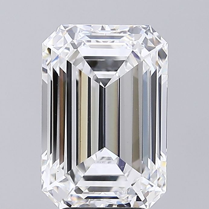 5.08ct Emerald E VS1 Lab Created Diamond