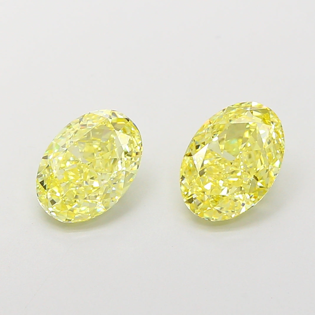 1.75ct Oval  VVS2 Lab Created Diamond