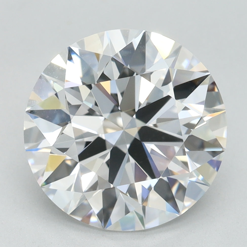 3.09ct Round D VVS1 Lab Created Diamond