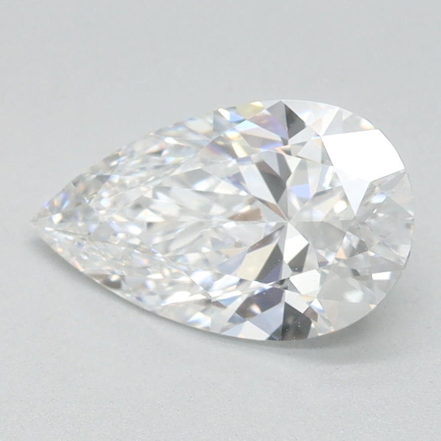 1.08ct Pear D IF Lab Created Diamond