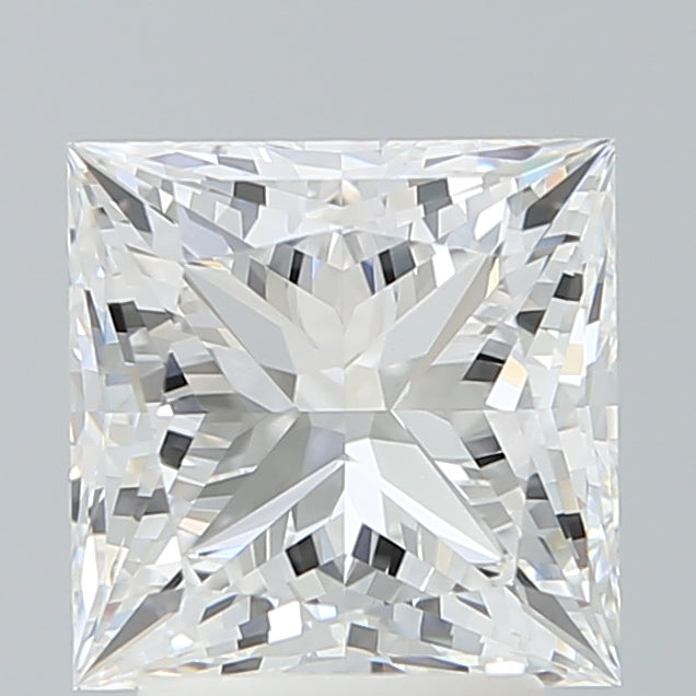 3.3ct Princess E VVS2 Lab Created Diamond