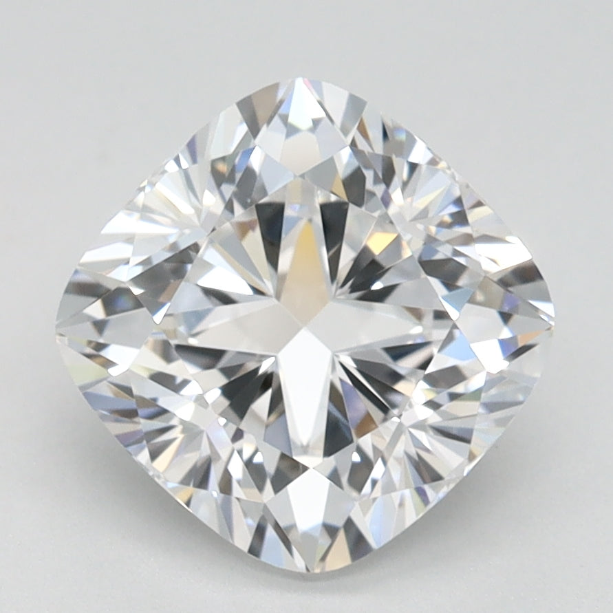 2.04ct Cushion D VVS1 Lab Created Diamond