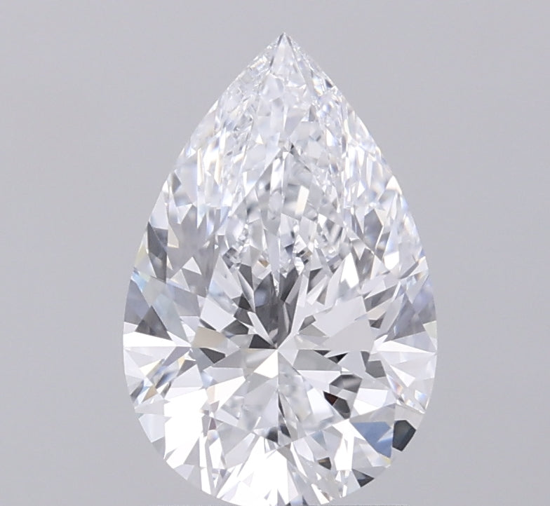 2.01ct Pear E VVS2 Lab Created Diamond